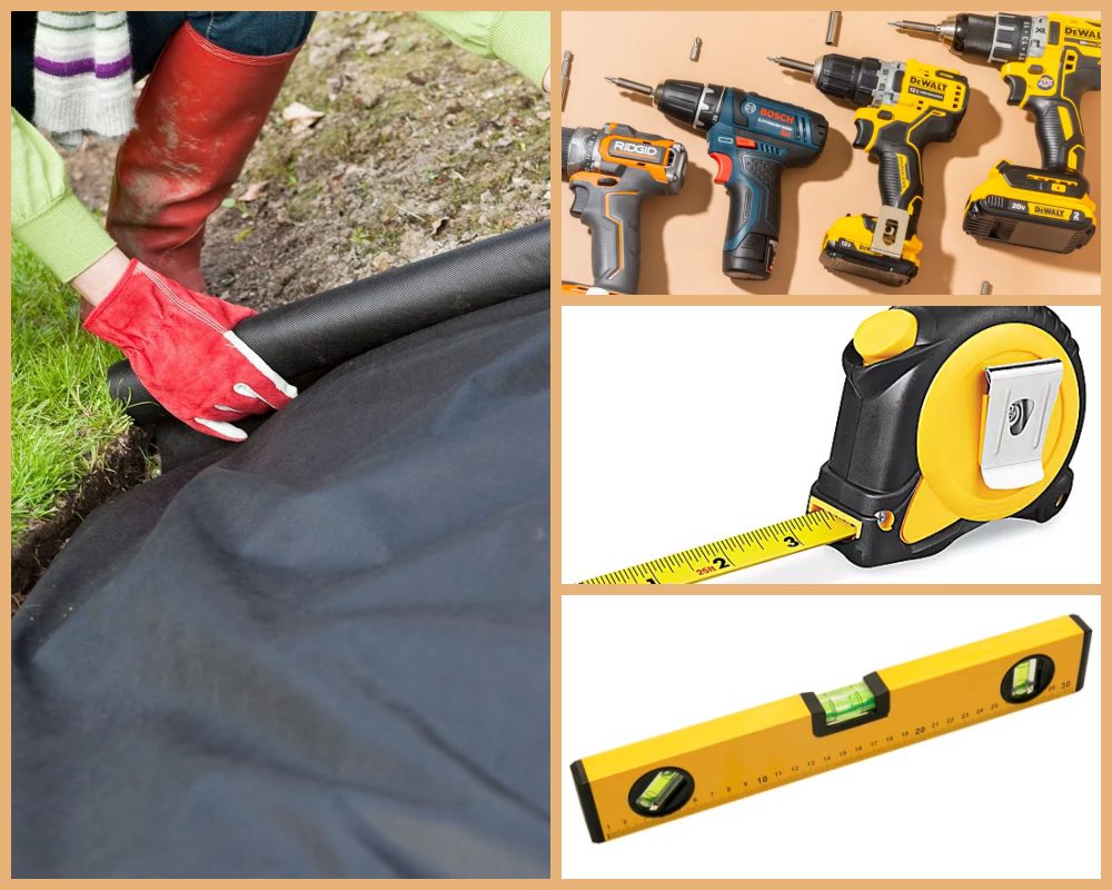 How to Build a Floating Deck - tools required