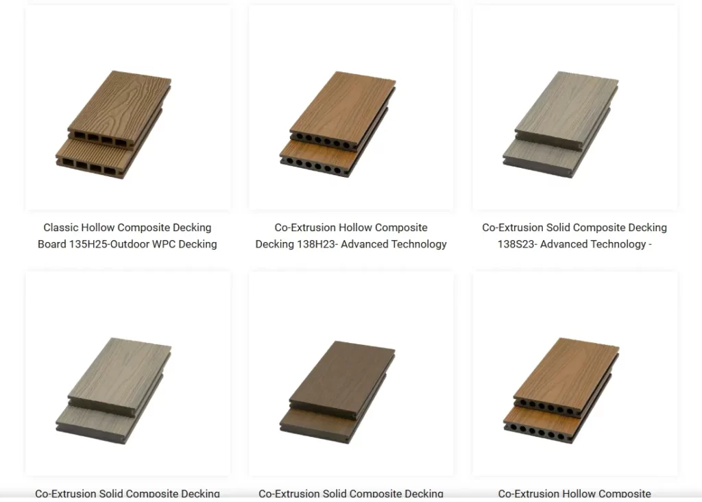 jufeng WPC Product Overview