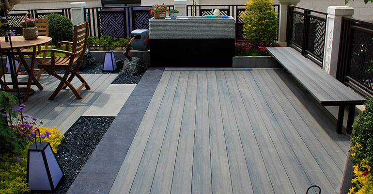 Tongue and Groove Composite Deck Boards