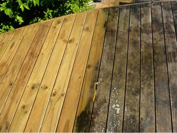 How to Remove Mould from Decking