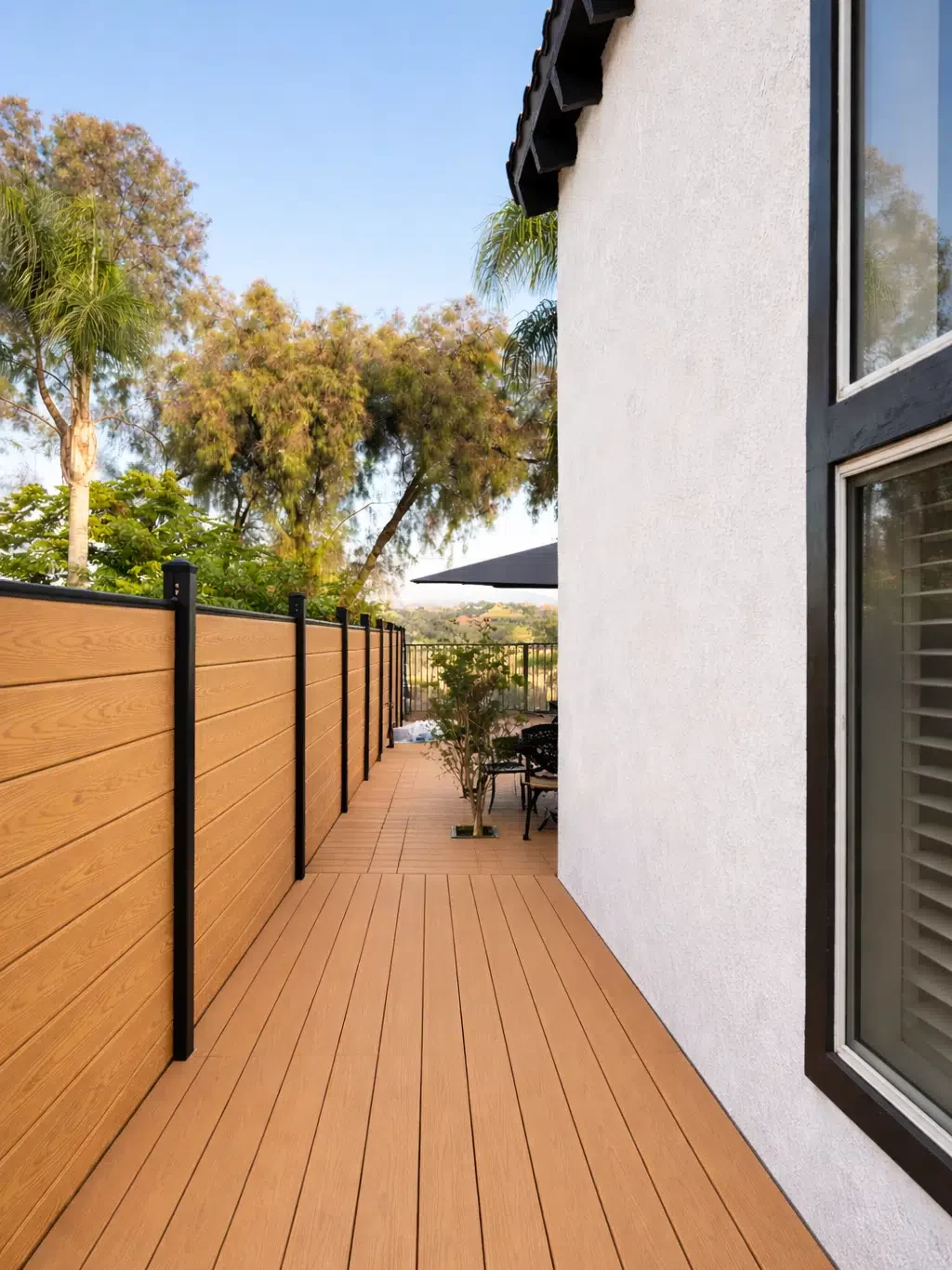 Privacy fencing solution for Canadian backyards