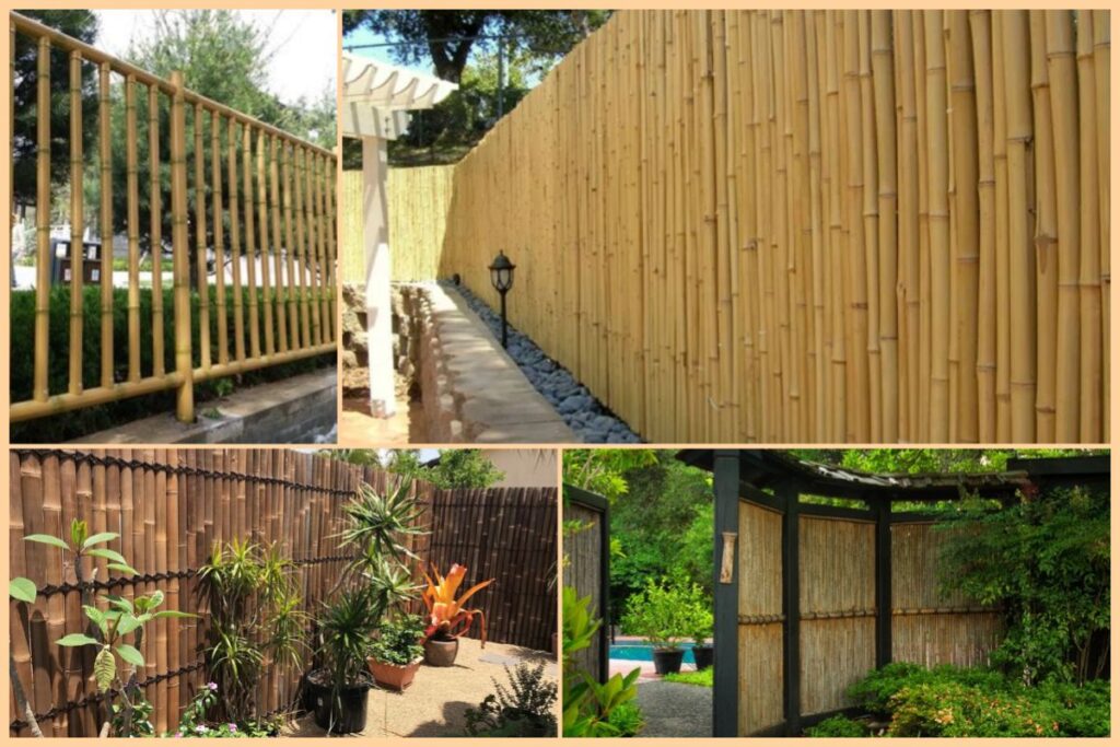 Exploring 5 Fence Materials For Your Backyard - bamboo fence