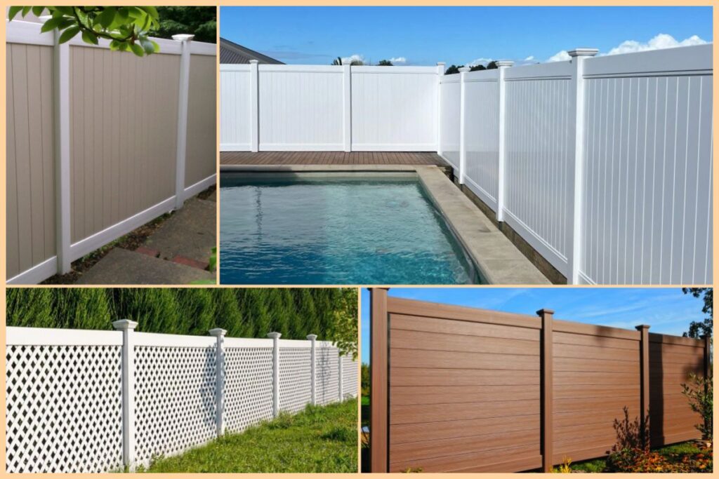 Exploring 5 Fence Materials For Your Backyard - PVC fence