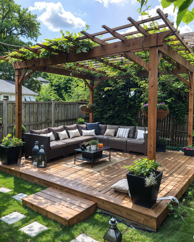 What’s the Benefit to Have a Pergola on Deck?