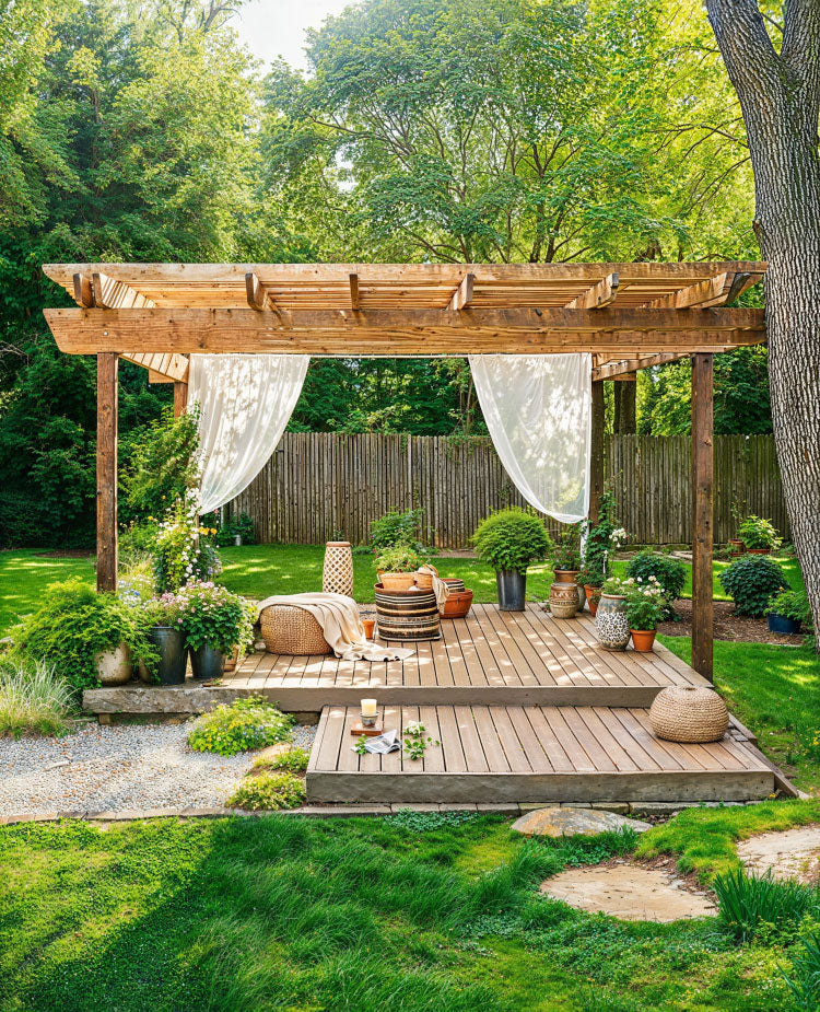 Different Types of Decking Pergola