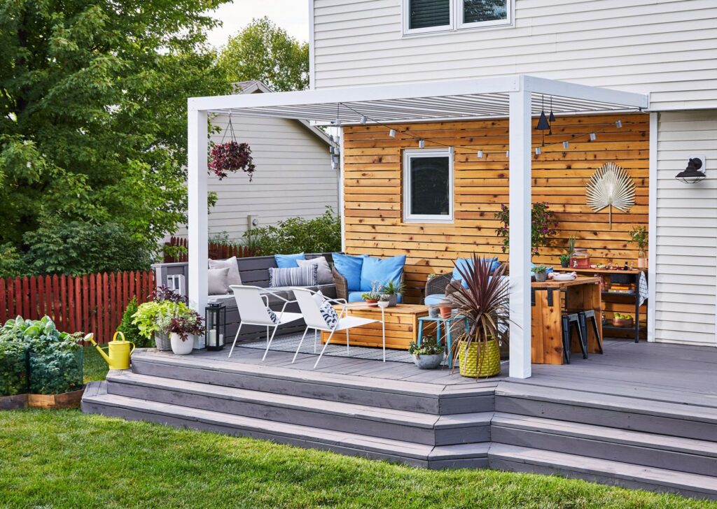 Different Types of Decking Pergola